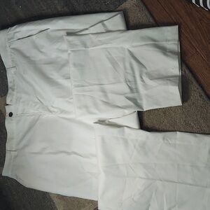 Adidas Men's Crisp White Dress Pants